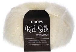 Drops Kid Silk Uni Colour 001 Naturel