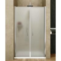 Nisdeur Lacus Giglio Evo Matt 2 Deuren 100x200 cm Kristalglas Chroom Lacus