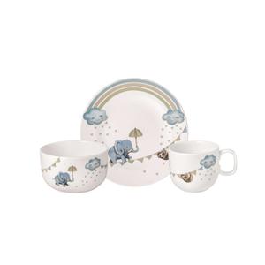 Villeroy & Boch Walk like an Elephant Kinderservies set 3 delig