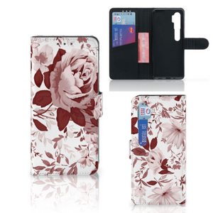 Hoesje Xiaomi Mi Note 10 Pro Watercolor Flowers