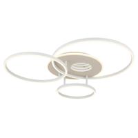 Globo Moderne plafondlampInvertina rond zand bruin - 48466B-40