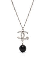 CHANEL Pre-Owned collier à perles (2013) - Noir