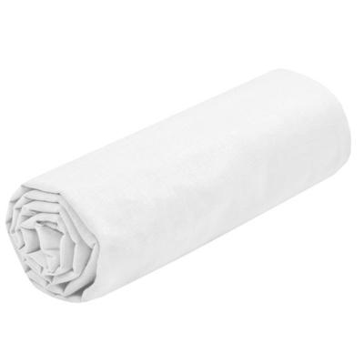 Hoeslaken Eden - 2-persoons - 160 x 200 cm - wit - hotelkwaliteit - katoen - 30 cm matrasdikte