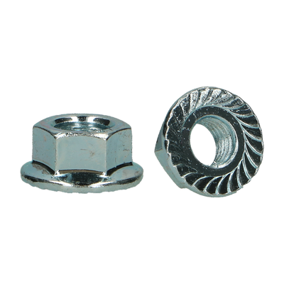 pgb-Europe PGB-FASTENERS | Gekartelde moer Kl8 D6923 M5 Zn | 200 st - 0000GM80100503