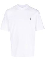 Etudes t-shirt oversize à logo brodé - Blanc