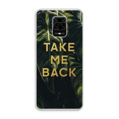 Take me back: Xiaomi Redmi Note 10 Lite Transparant Hoesje