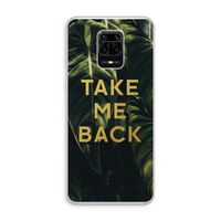 Take me back: Xiaomi Redmi Note 10 Lite Transparant Hoesje