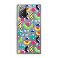 8-bit N°1: Samsung Galaxy Note 20 / Note 20 5G Transparant Hoesje