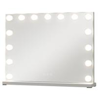 Hollywood-make-upspiegel Met Verlichting Met Drie Lichtkleuren En Instelbare Helderheid-S