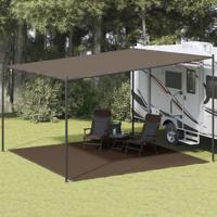 VidaXL Tenttapijt 400x400 cm bruin