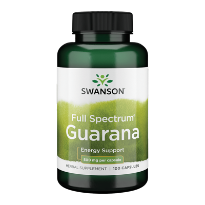 Guarana 500mg | Swanson | 100ct