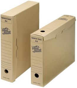 Loeff&apos;s archiefdozen Space box Ft 320 x 240 x 60 mm, pak van 50 stuks