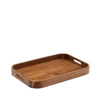 Kave Home Dienblad Sesilu Acaciahout, 50 x 35cm - Naturel