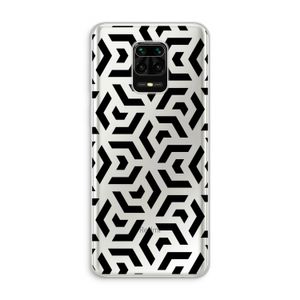 Crazy pattern: Xiaomi Redmi Note 10 Lite Transparant Hoesje