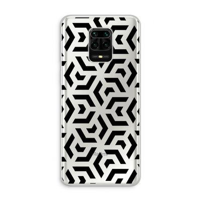 Crazy pattern: Xiaomi Redmi Note 10 Lite Transparant Hoesje