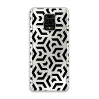 Crazy pattern: Xiaomi Redmi Note 10 Lite Transparant Hoesje