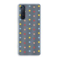 Bollen: Sony Xperia 5 II Transparant Hoesje