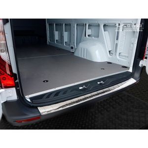 RVS Bumper beschermer passend voor Mercedes Sprinter III 2018- 'Ribs' AV235295