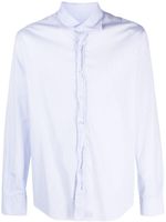 Deperlu chemise en coton à manches longues - Bleu