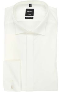 OLYMP Soiré Modern Fit Gala shirt beige, Effen