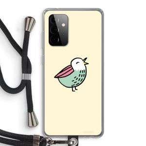 Birdy: Samsung Galaxy A72 5G Transparant Hoesje met koord