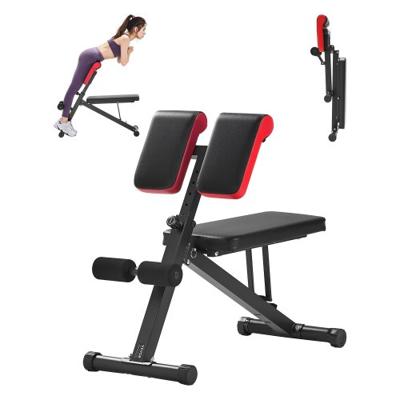 VEVOR Hyperextension Rugtrainer Rugstretcher Romeinse stoel Opvouwbaar