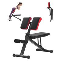 VEVOR Hyperextension Rugtrainer Rugstretcher Romeinse stoel Opvouwbaar