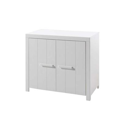 Leen Bakker - Vipack Commode Erik - 100x57x87 Cm - MDF/Grenenhout - Wit