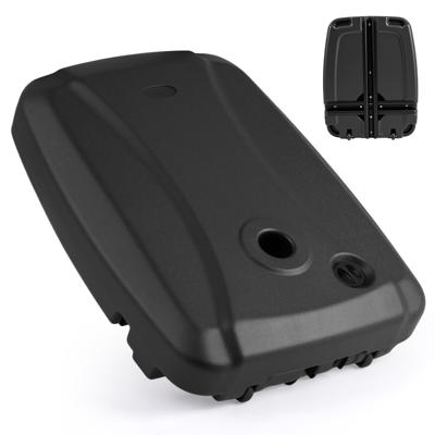 HDPE Parasolvoet met Wieltjes en Afwateringsgaten Ontworpen om te Yullen met Water of Zand