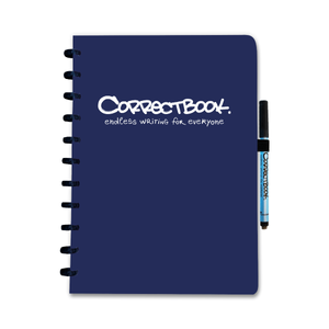 Correctbook Original Midnight Blue A4-Blanco - Uitwisbaar / Herschrijfbaar Notitieboek