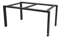 Goa Tafelframe Antracite Met Tafelblad Teak 160 x 95 cm - 4so