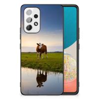 Samsung Galaxy A53 Dierenprint Telefoonhoesje Koe