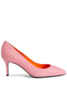 Giuseppe Zanotti escarpins Lucrezia 70 mm en cuir - Rose