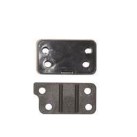 AXAflex Security onderlegplatenset - zwart kunststof - 2660-90-95 AXAflex Security onderlegplatenset - zwart kunststof - 2660-90-95