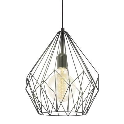 Eglo HanglampCarlton zwart - 49257