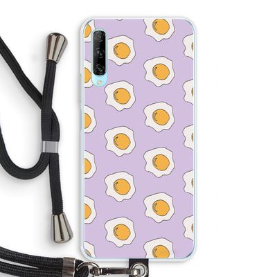 Bacon to my eggs #1: Huawei P Smart Pro Transparant Hoesje met koord