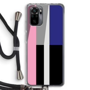 Gestalte 4: Xiaomi Redmi Note 10 Pro Transparant Hoesje met koord