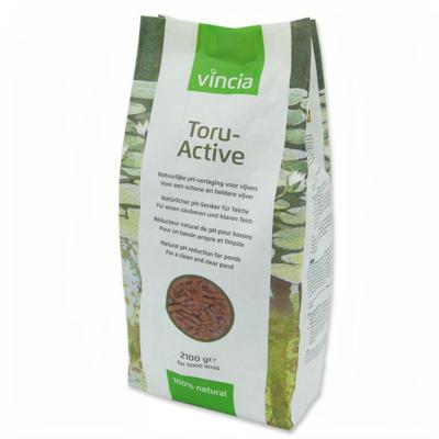 Vincia Toru-Active Pellets 2100g - Natuurlijke PH-Verlager voor Stabiele Vijver Balans