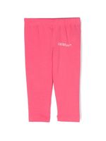 Off-White Kids legging imprimé à taille élastiquée - Rose