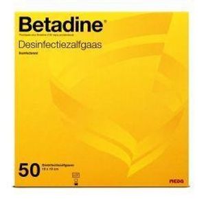 Desinfecterende zalfgazen