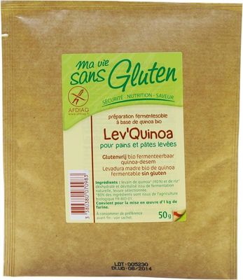 Zuurdesem quinoa glutenvrij