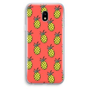 Ananas: Samsung Galaxy J3 (2017) Transparant Hoesje