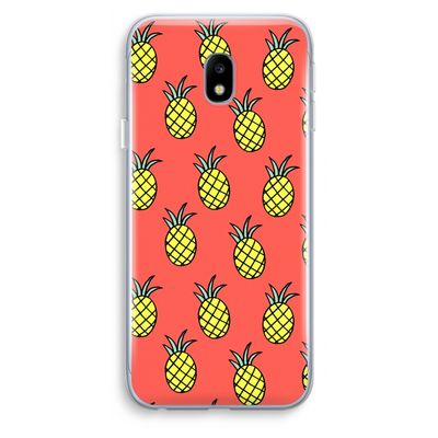 Ananas: Samsung Galaxy J3 (2017) Transparant Hoesje