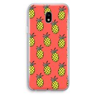 Ananas: Samsung Galaxy J3 (2017) Transparant Hoesje