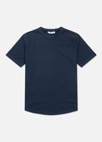 Off The Pitch Fullstop Slim 2.0 T shirt Katoen Heren Navy Maat XS