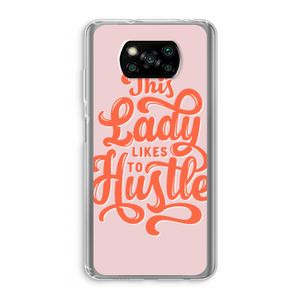 Hustle Lady: Xiaomi Poco X3 NFC Transparant Hoesje