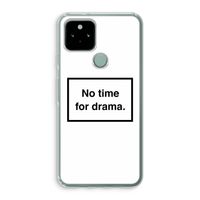 No drama: Google Pixel 5 Transparant Hoesje