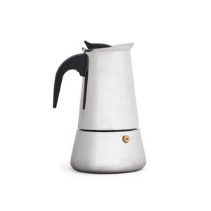 Kinvara Percolator Italiaans koffiezetapparaat - staal - zilver - 6 kopjes - Koffiezetter