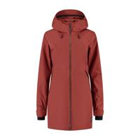 Blue loop W Virga Shell Dames Parka Dark Terra M