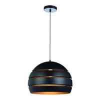 Freelight Hanglamp Djarin Mat Zwart & Goud Ø 48cm